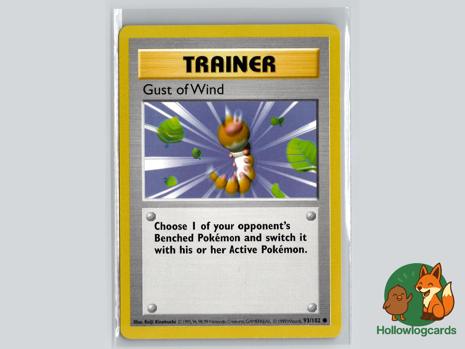 Gust of Wind (93/102) - Base Pokémon Card