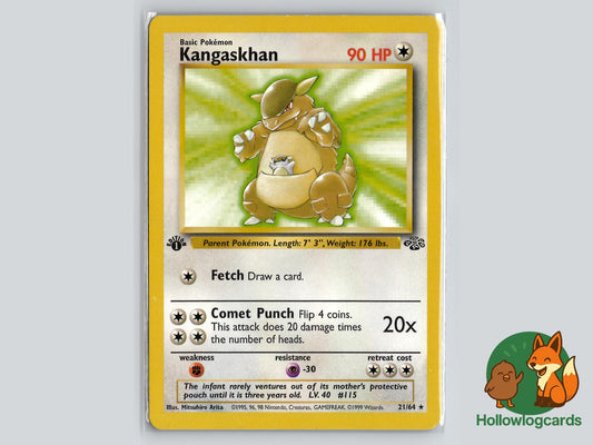 Kangaskhan (21/64) - Jungle Pokémon Card