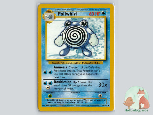 Poliwhirl (38/102) - Base Pokémon Card