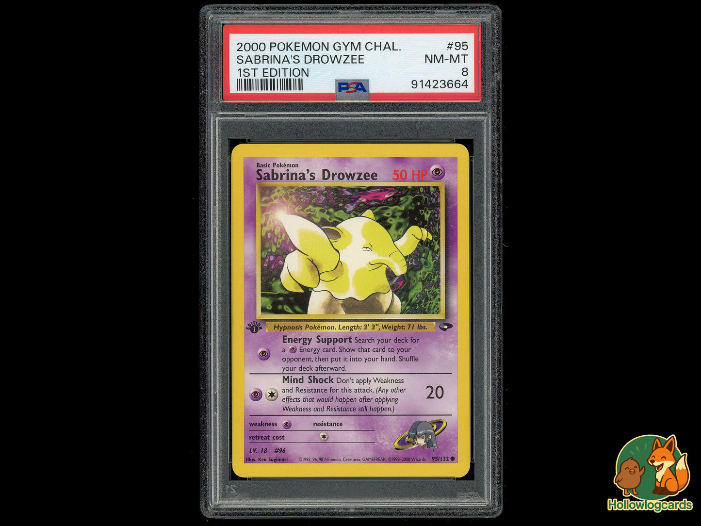 Image of Sabrinas Drowzee Gym Challenge (G2) #95
