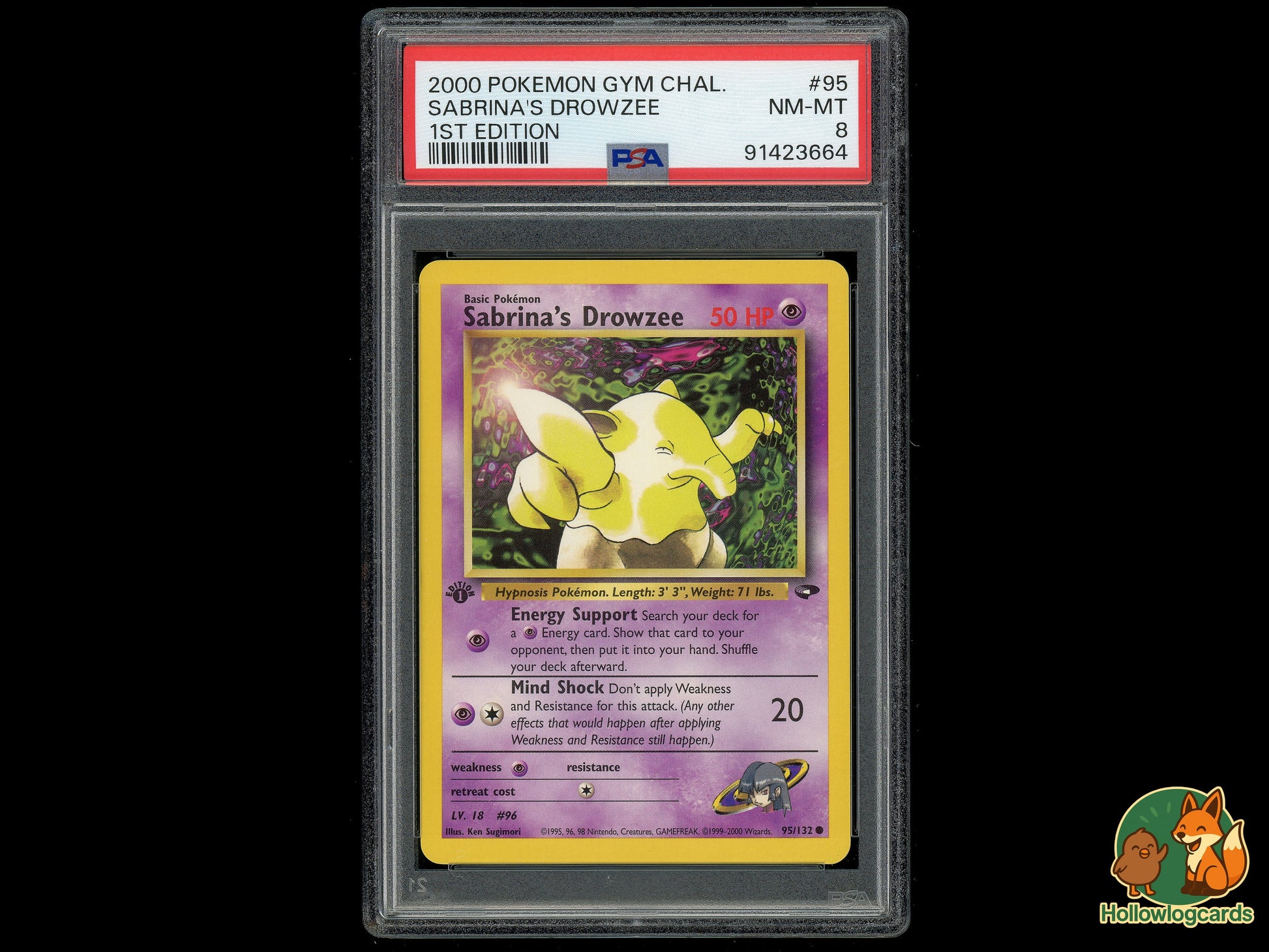 Image of Sabrinas Drowzee Gym Challenge (G2) #95