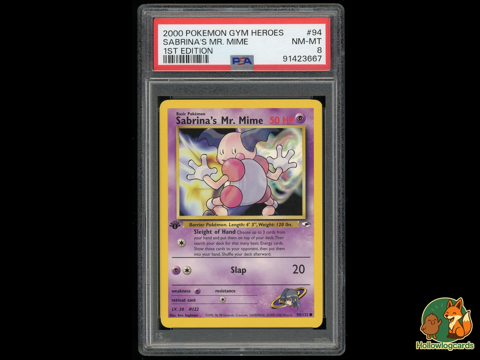 Image of Sabrinas Mr. Mime Gym Heroes (G1) #94