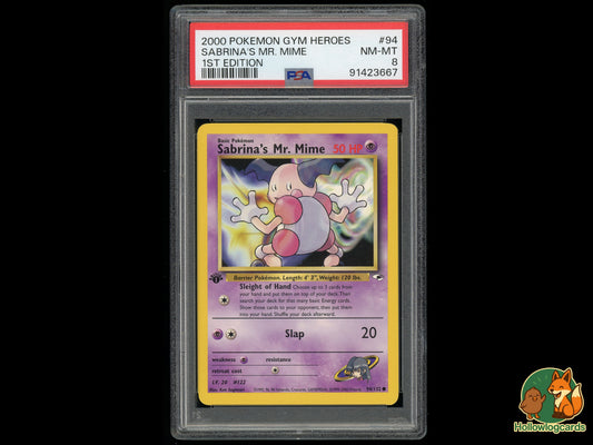 Image of Sabrinas Mr. Mime Gym Heroes (G1) #94
