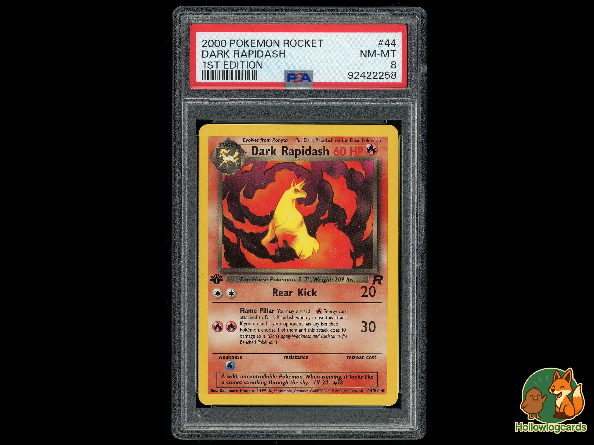 Image of Dark Rapidash Team Rocket (RO) #44