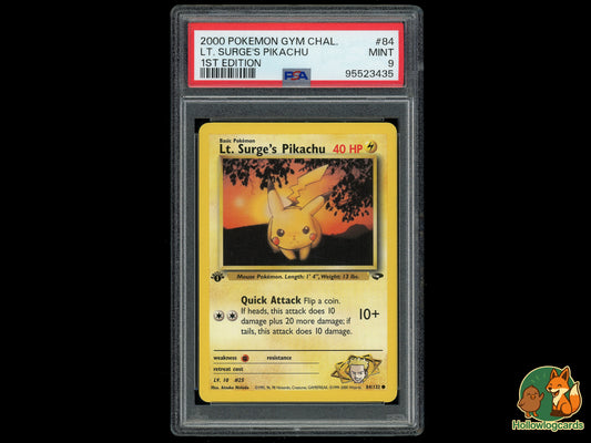 Image of Lt. Surges Pikachu Gym Challenge (G2) #84