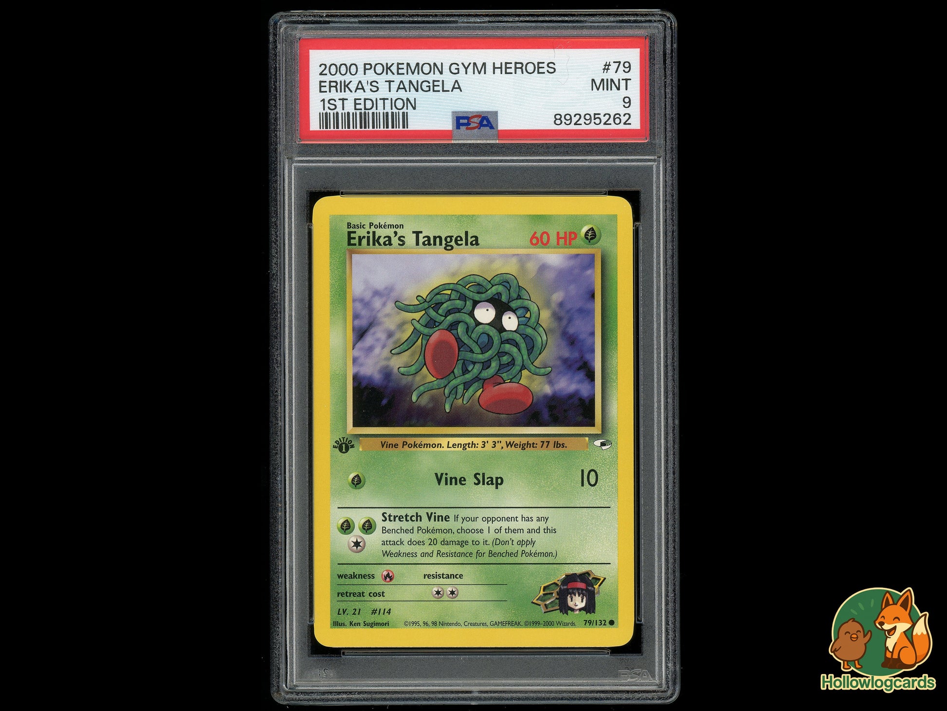 Image of Erikas Tangela Gym Heroes (G1) #79