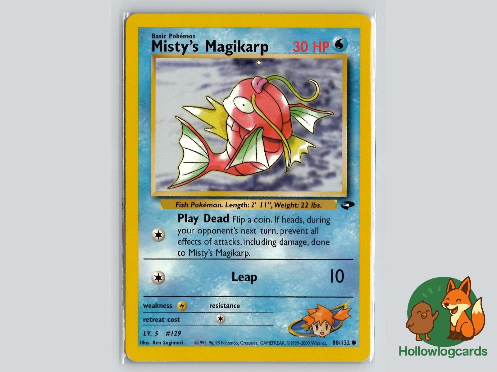 Misty's Magikarp (88/132) - Gym Challenge Pokémon Card