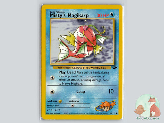 Misty's Magikarp (88/132) - Gym Challenge Pokémon Card