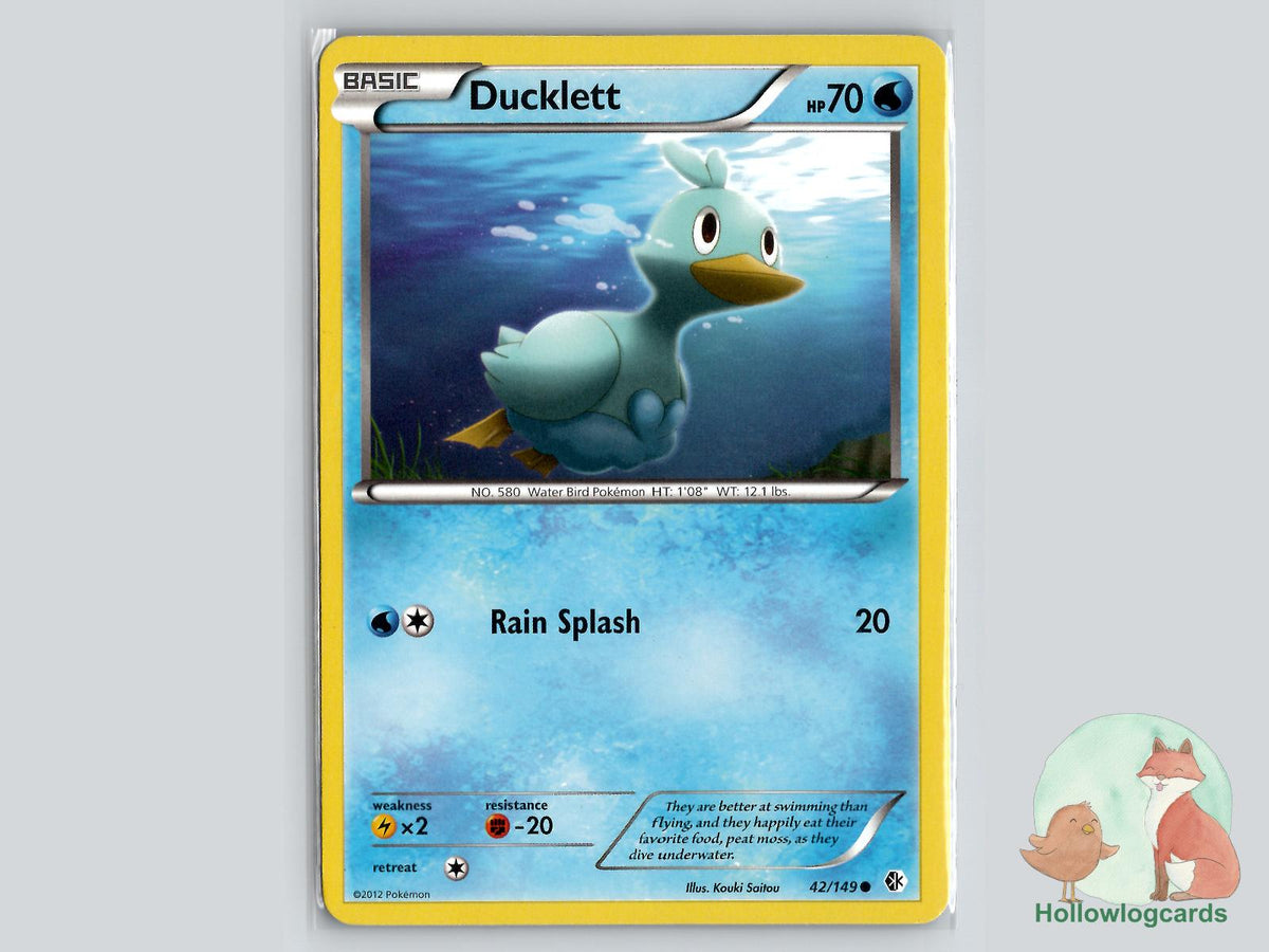 Ducklett (42/149) - Boundaries Crossed Pokémon Card