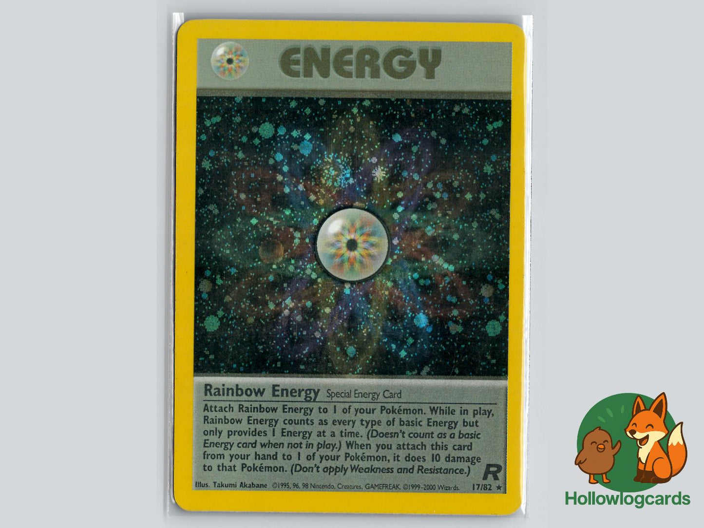 Rainbow Energy (17/82) - Team Rocket Pokémon Card