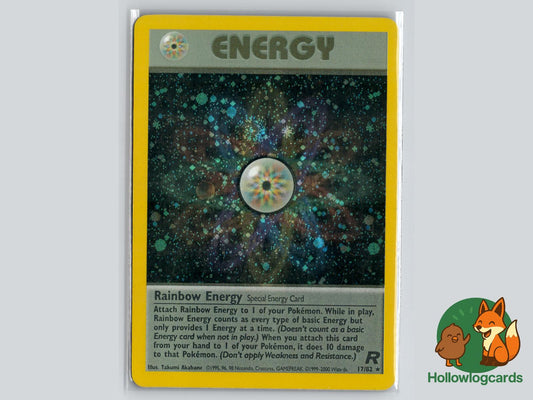 Rainbow Energy (17/82) - Team Rocket Pokémon Card