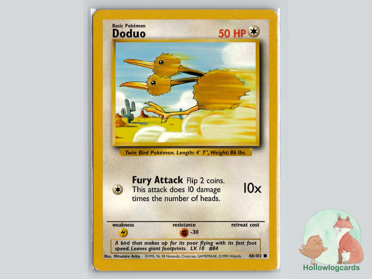 Doduo (48/102) - Base Pokémon Card