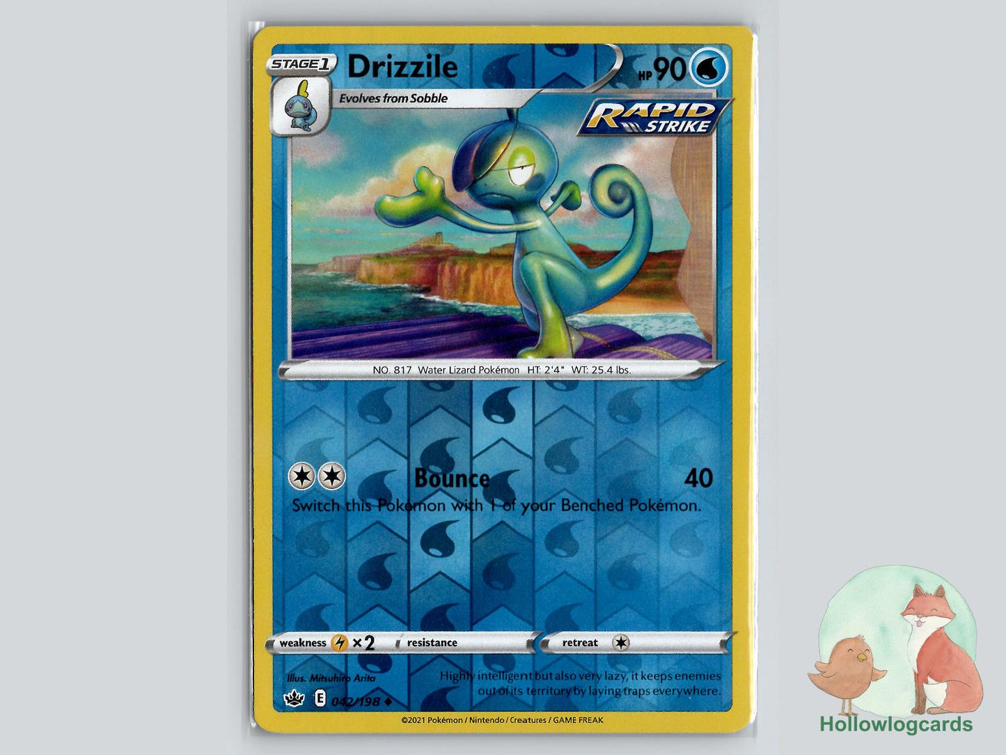 Drizzile (042/198) - Chilling Reign Pokémon Card