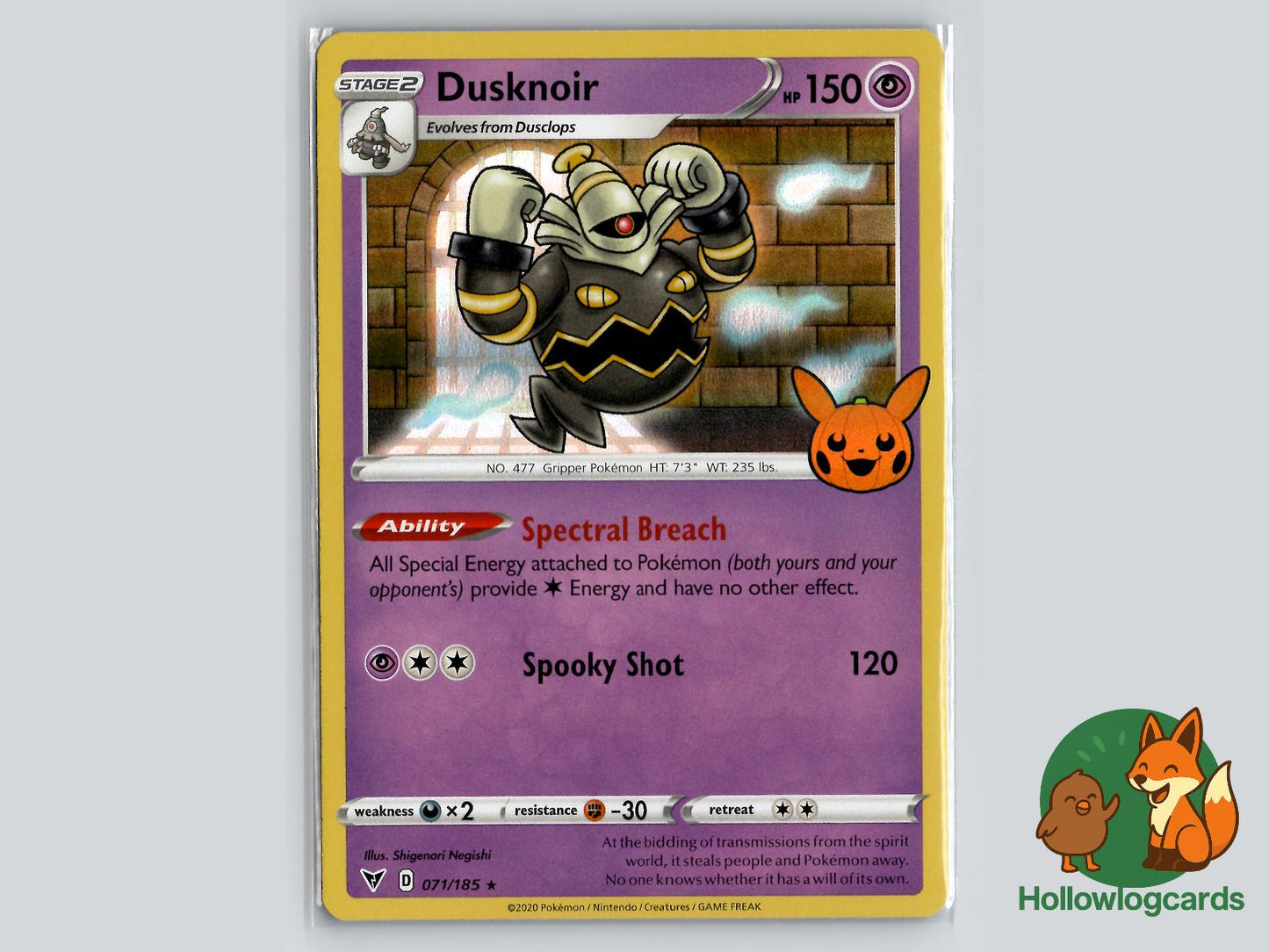 Dusknoir (071/185) Pokémon Card