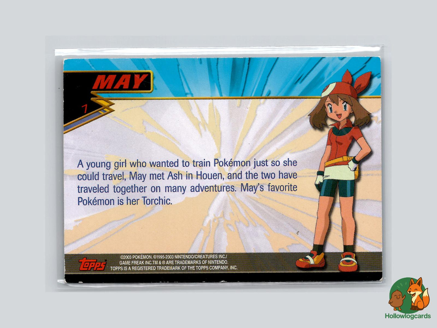 May (#7) - Topps Advanced Trading Cards