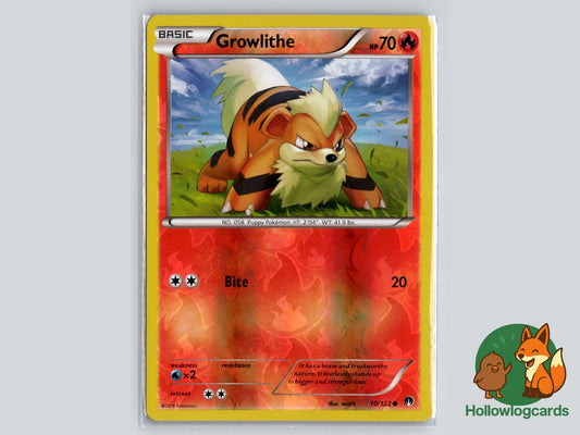 Growlithe (10/122) - BREAKpoint Pokémon Card