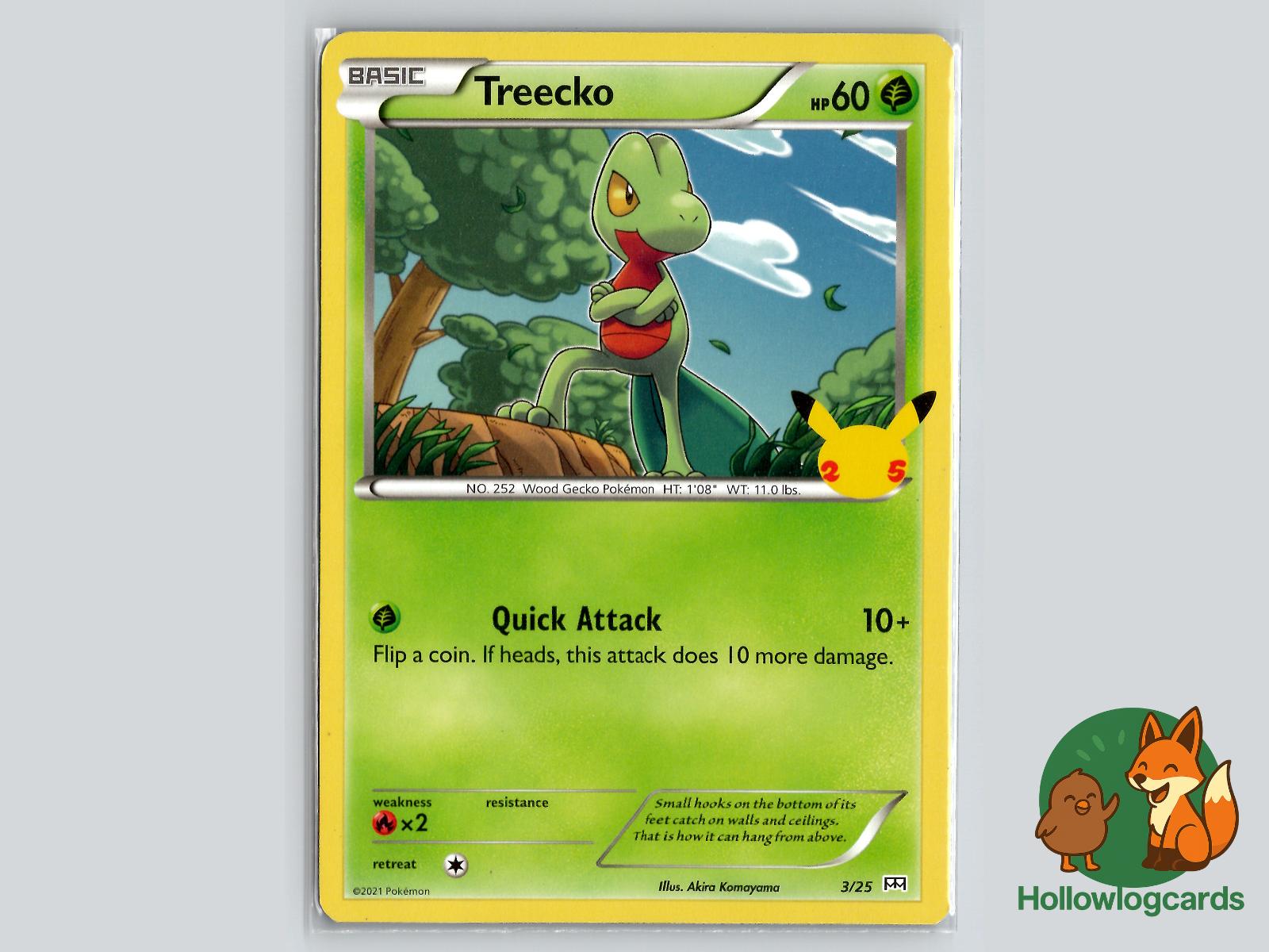 Treecko (003/025) Pokémon Card