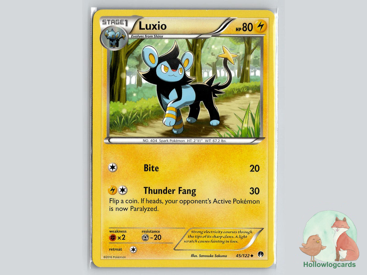 Luxio (45/122) - BREAKpoint Pokémon Card
