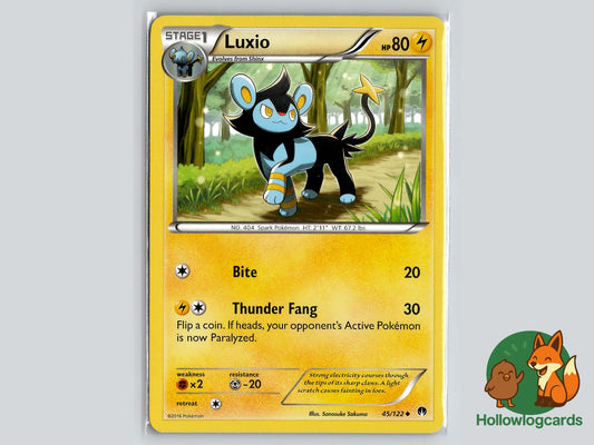 Luxio (45/122) - BREAKpoint Pokémon Card