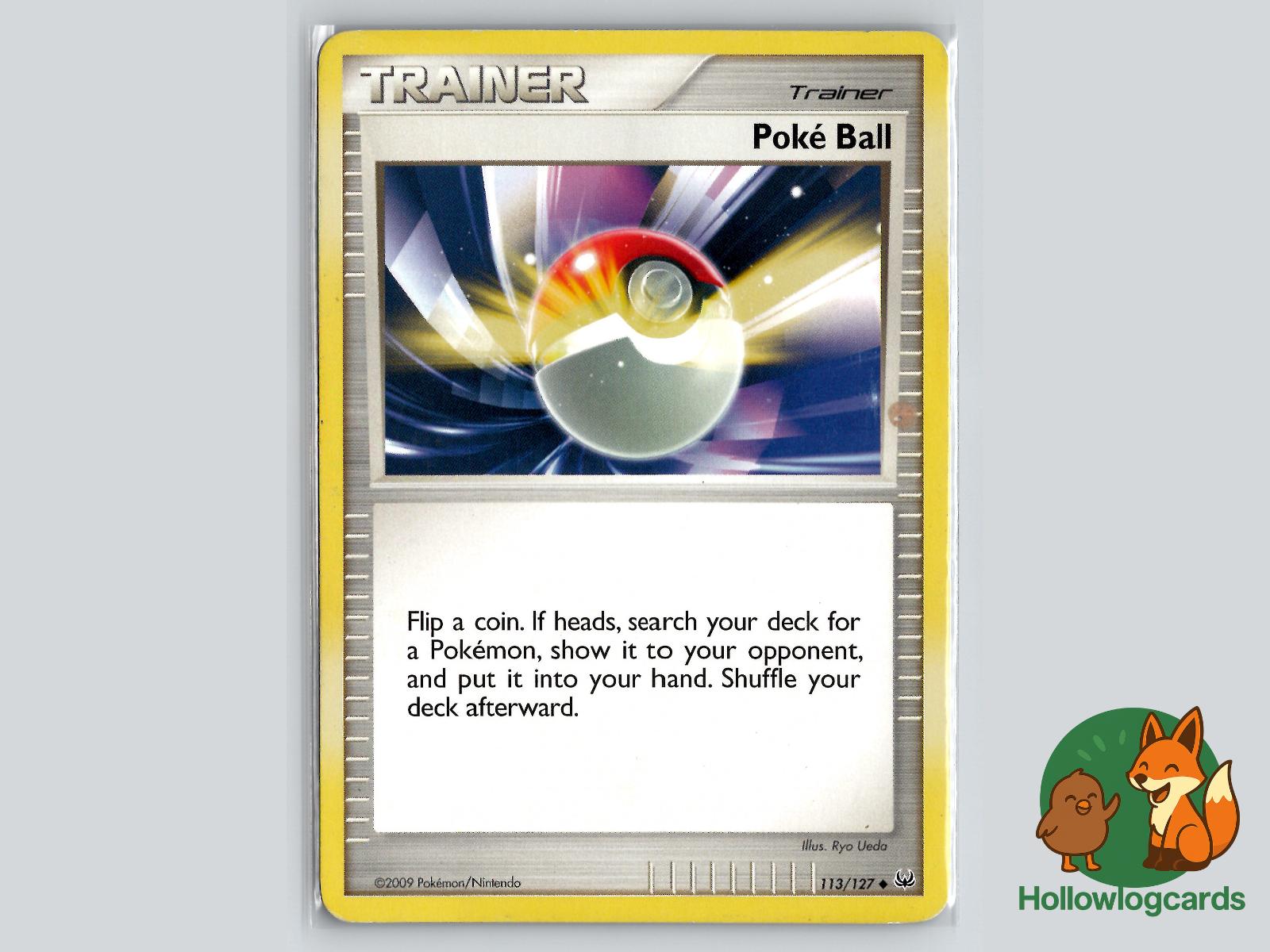 Poke Ball (113/127) - Platinum Pokémon Card