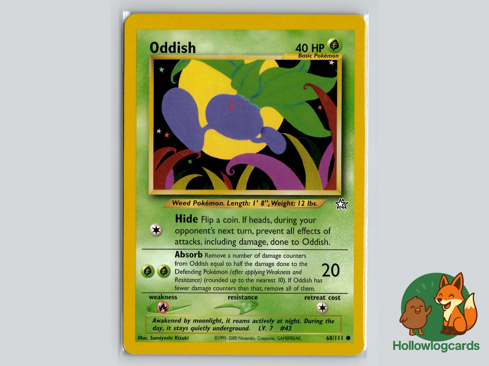 Oddish (68/111) - Neo Genesis Pokémon Card