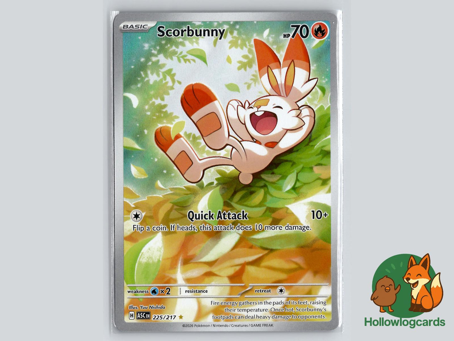 Scorbunny (225/217) Pokémon Card