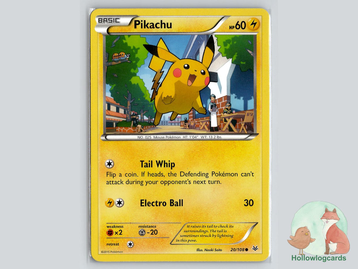 Pikachu (20/108) - Roaring Skies Pokémon Card