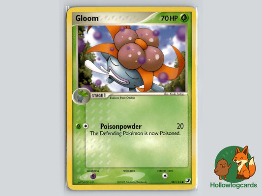 Gloom (58/115) - Unseen Forces Pokémon Card
