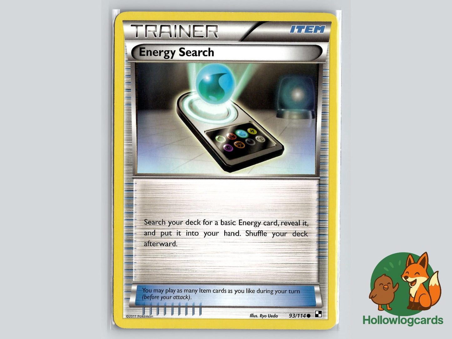 Energy Search (93/114) - Black & White Pokémon Card