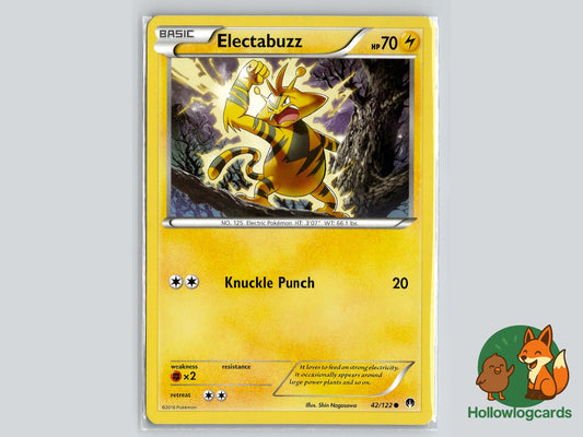 Electabuzz (42/122) - BREAKpoint Pokémon Card