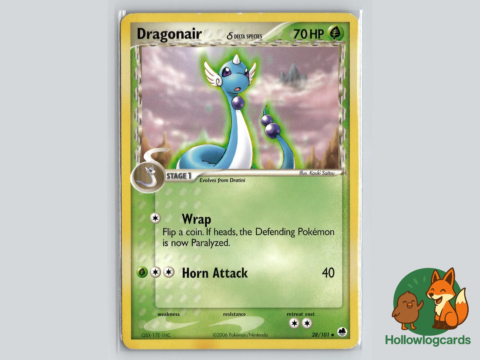 Dragonair (28/101) - Dragon Frontiers Pokémon Card