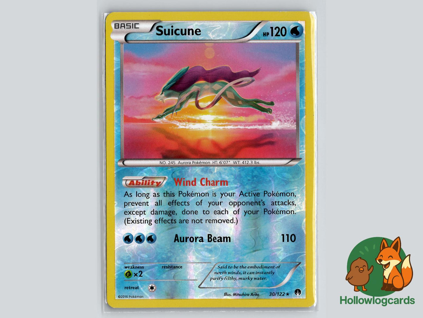 Suicune (30/122) - BREAKpoint Pokémon Card