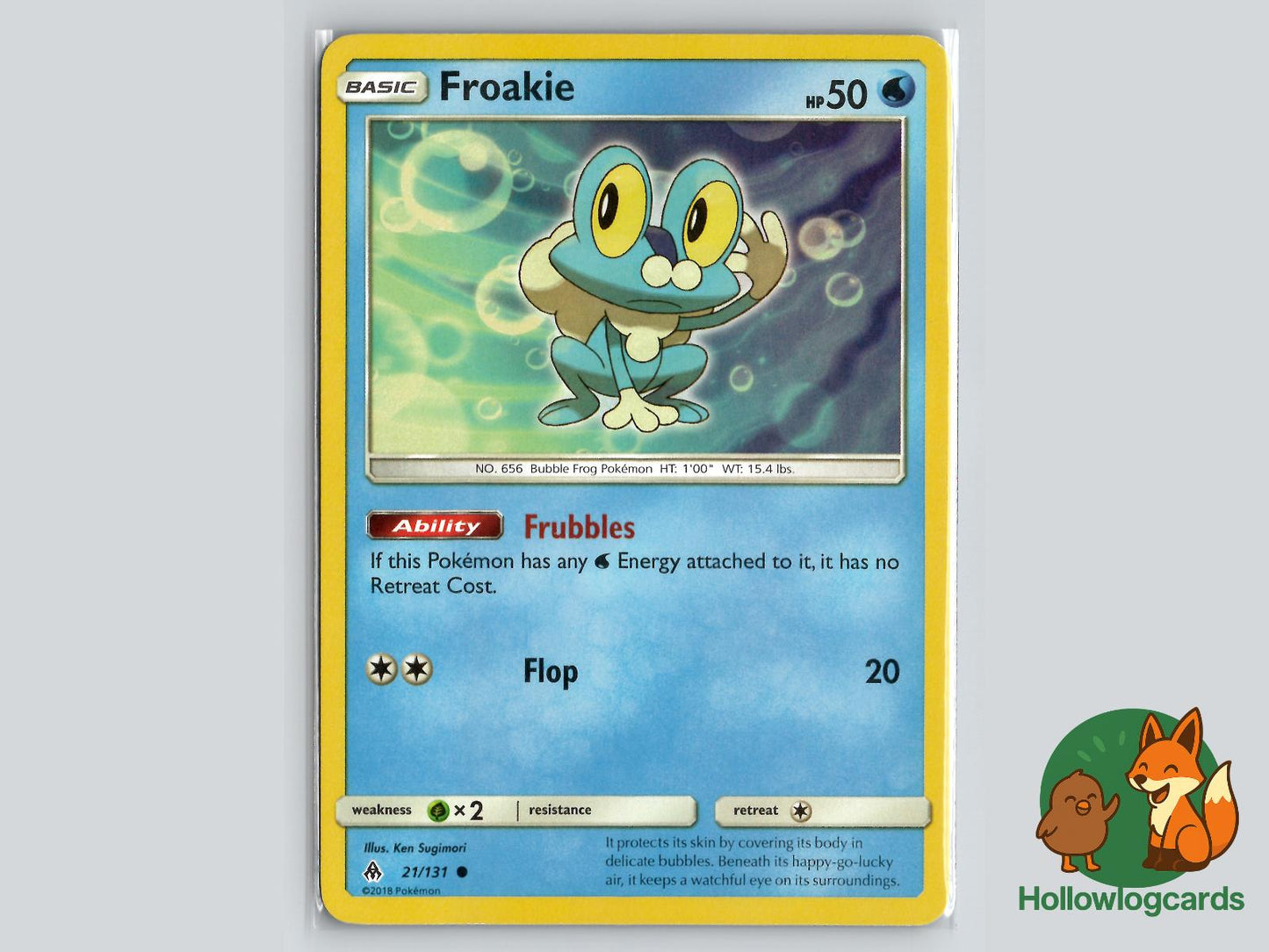 Froakie (21/131) - Forbidden Light Pokémon Card