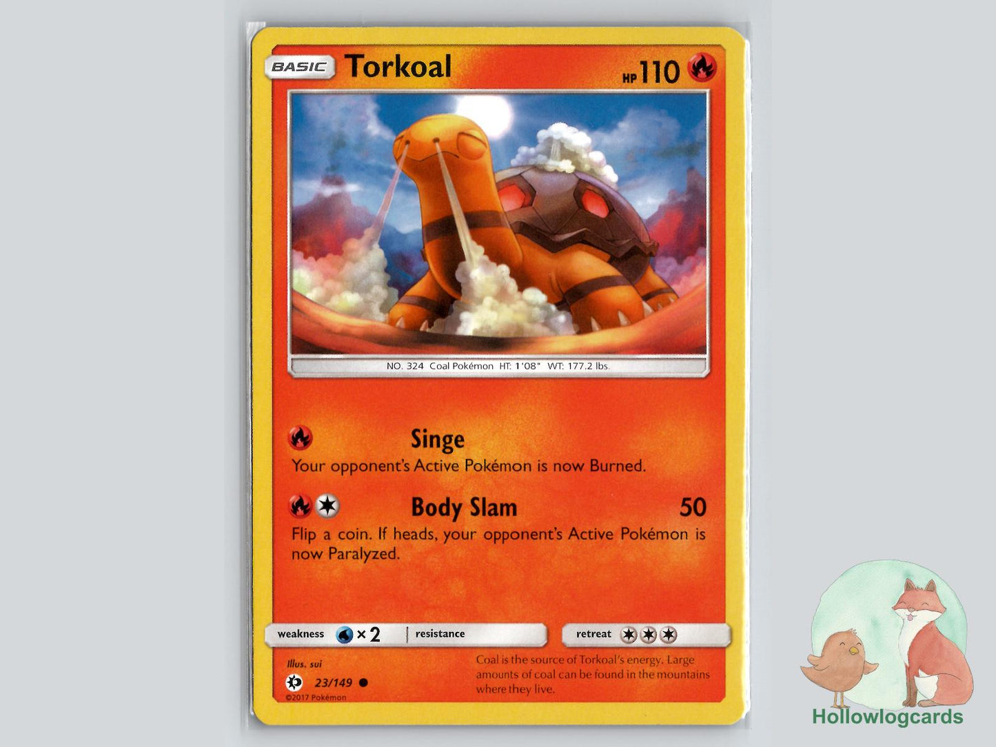 Torkoal (23/149) - Base Pokémon Card