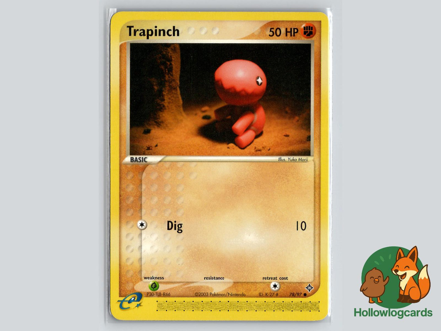 Trapinch (78/97) - Dragon Pokémon Card