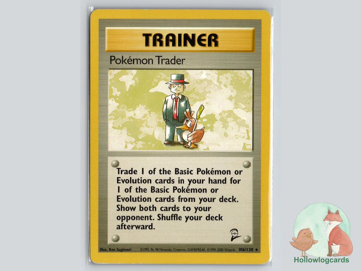 Pokemon Trader (106/130) - Base Set 2 Pokémon Card
