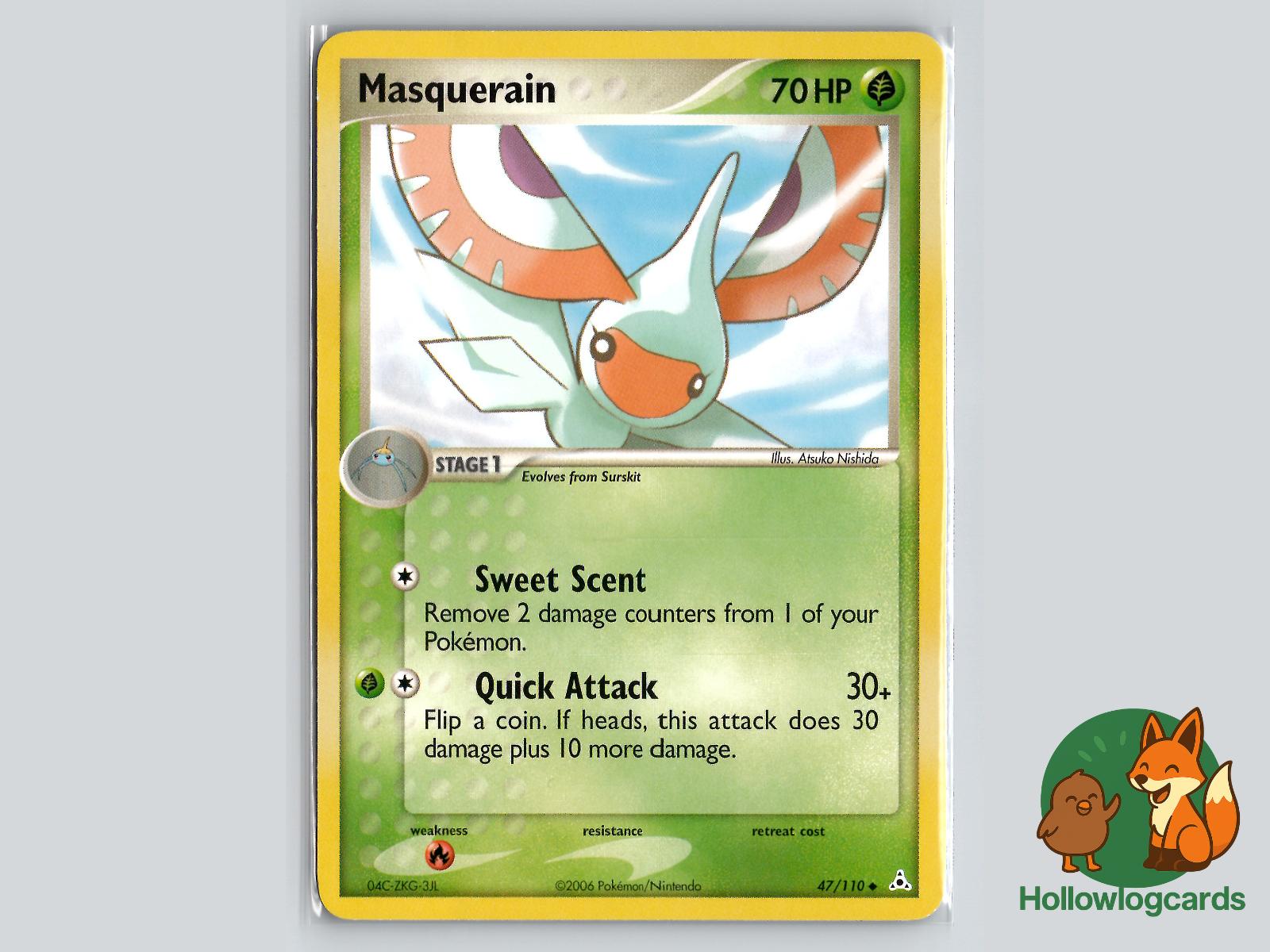 Masquerain (47/110) - Holon Phantoms Pokémon Card