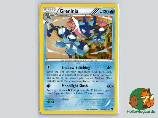 Greninja (40/122) - BREAKpoint Pokémon Card