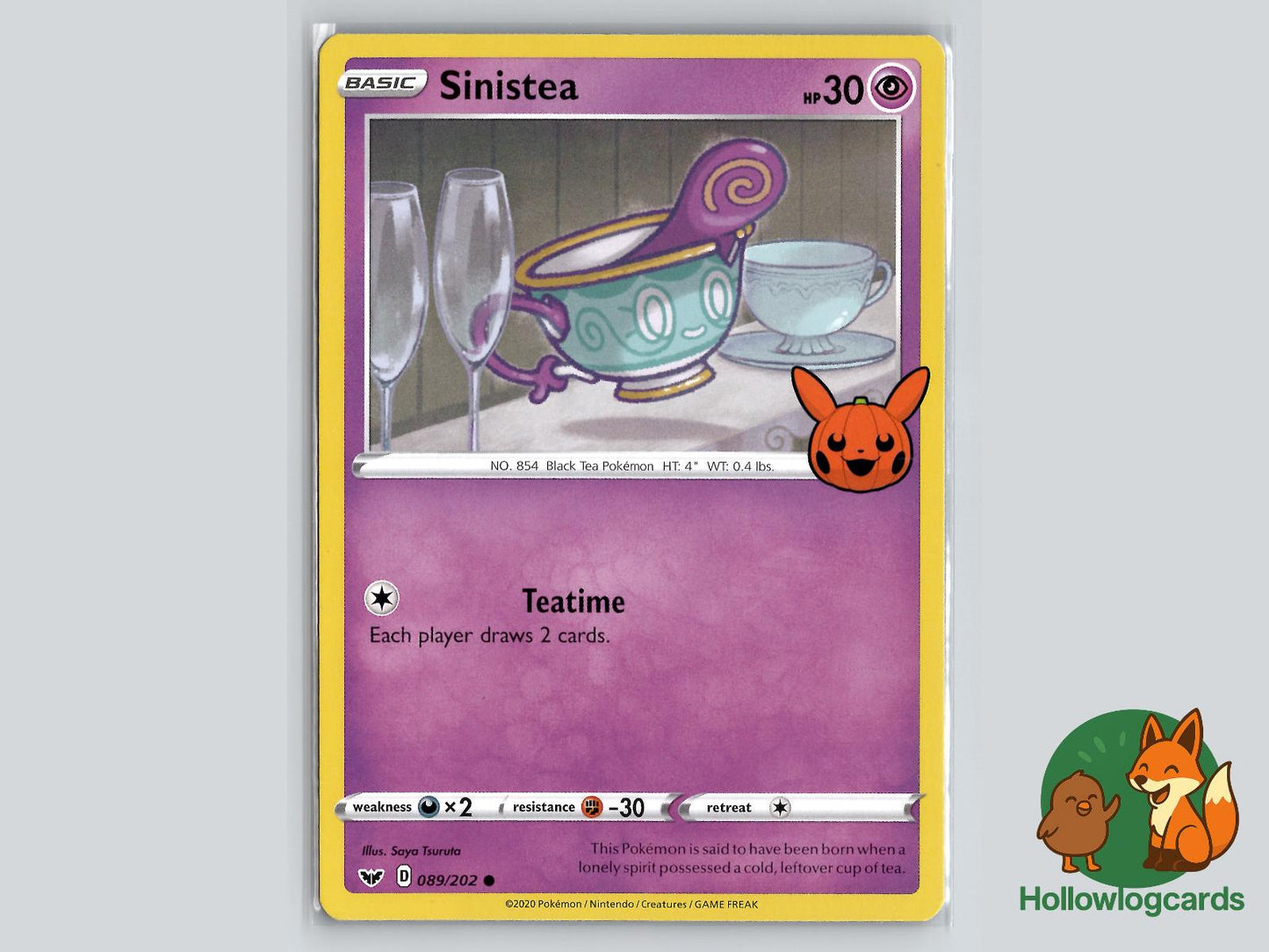 Sinistea (089/202) Pokémon Card