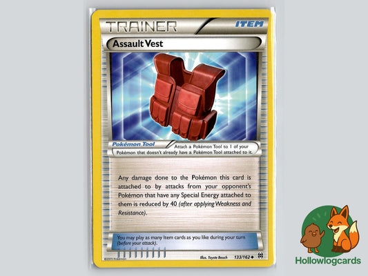 Assault Vest (133/162) - BREAKthrough Pokémon Card