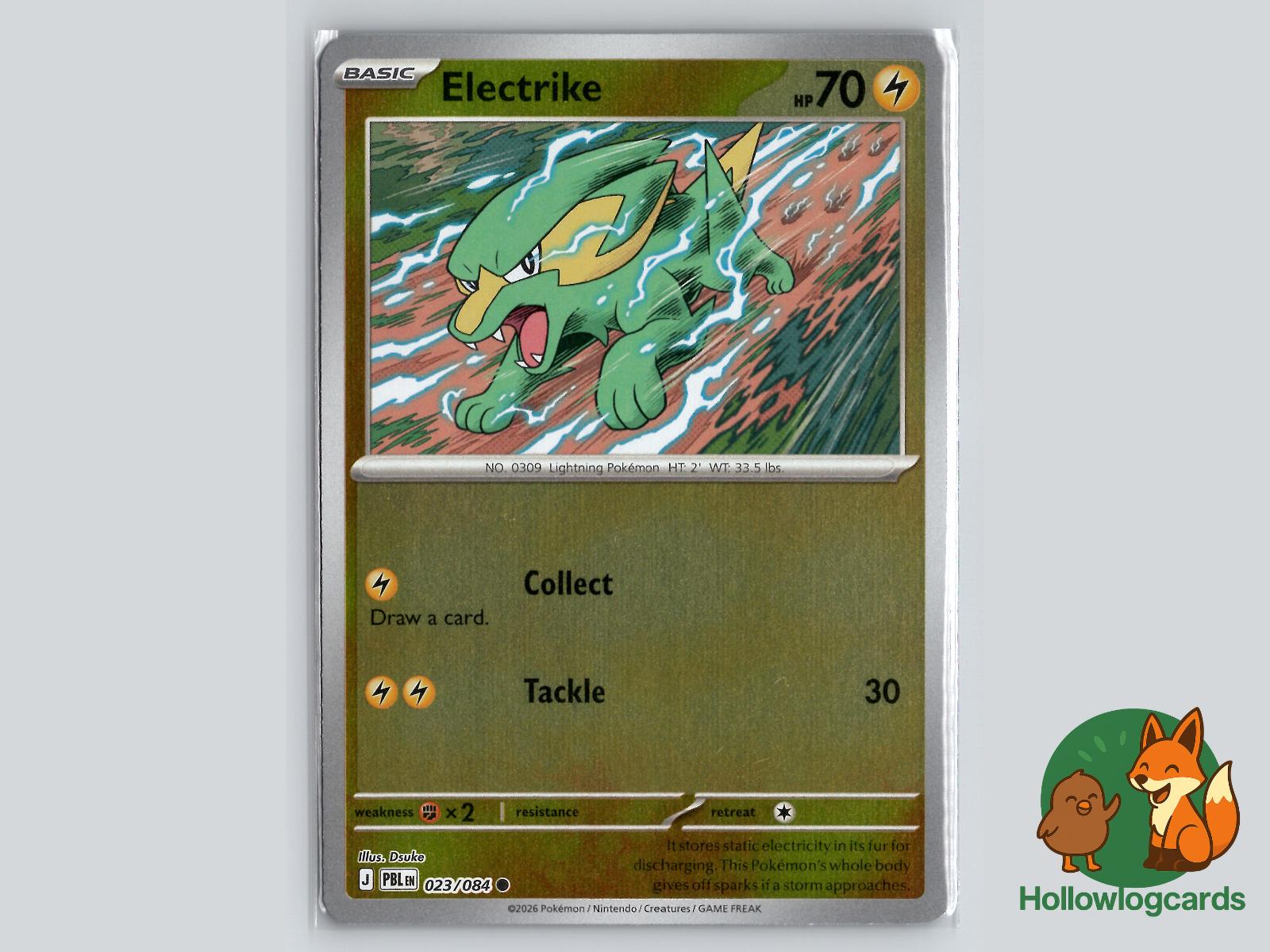 Electrike (023/084) Pokémon Card