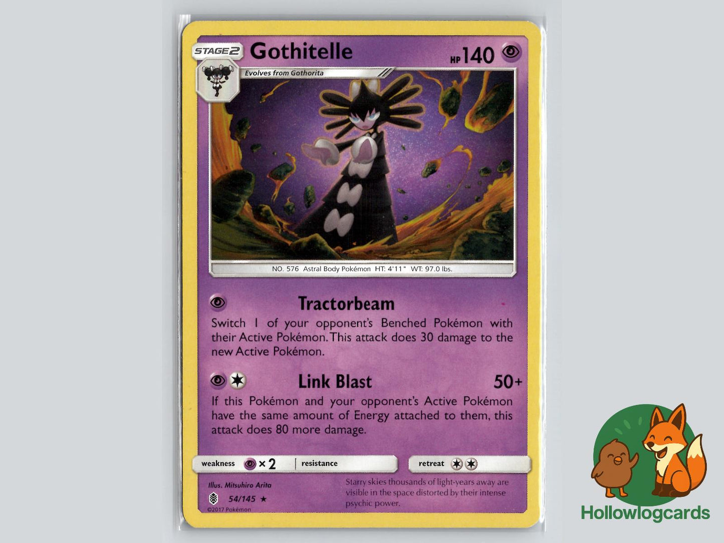 Gothitelle (54/145) - Guardians Rising Pokémon Card