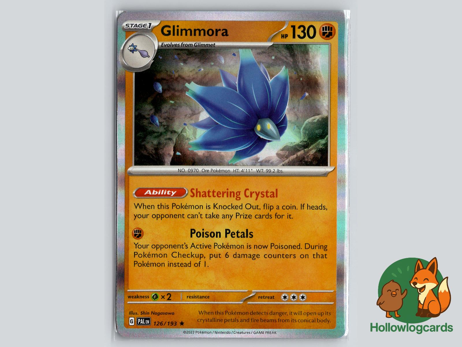 Glimmora (126/193) - Paldea Evolved Pokémon Card