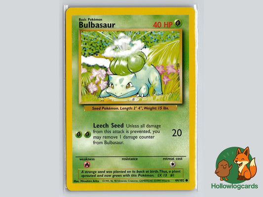 Bulbasaur (44/102) - Base Pokémon Card