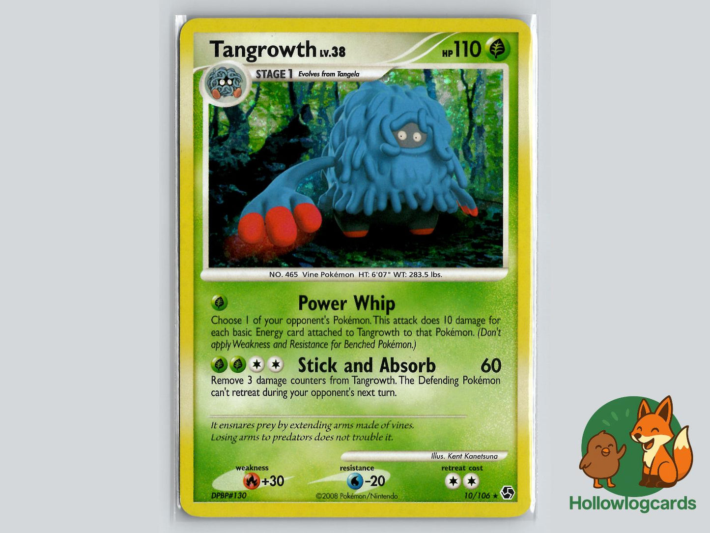 Tangrowth (10/106) - Great Encounters Pokémon Card