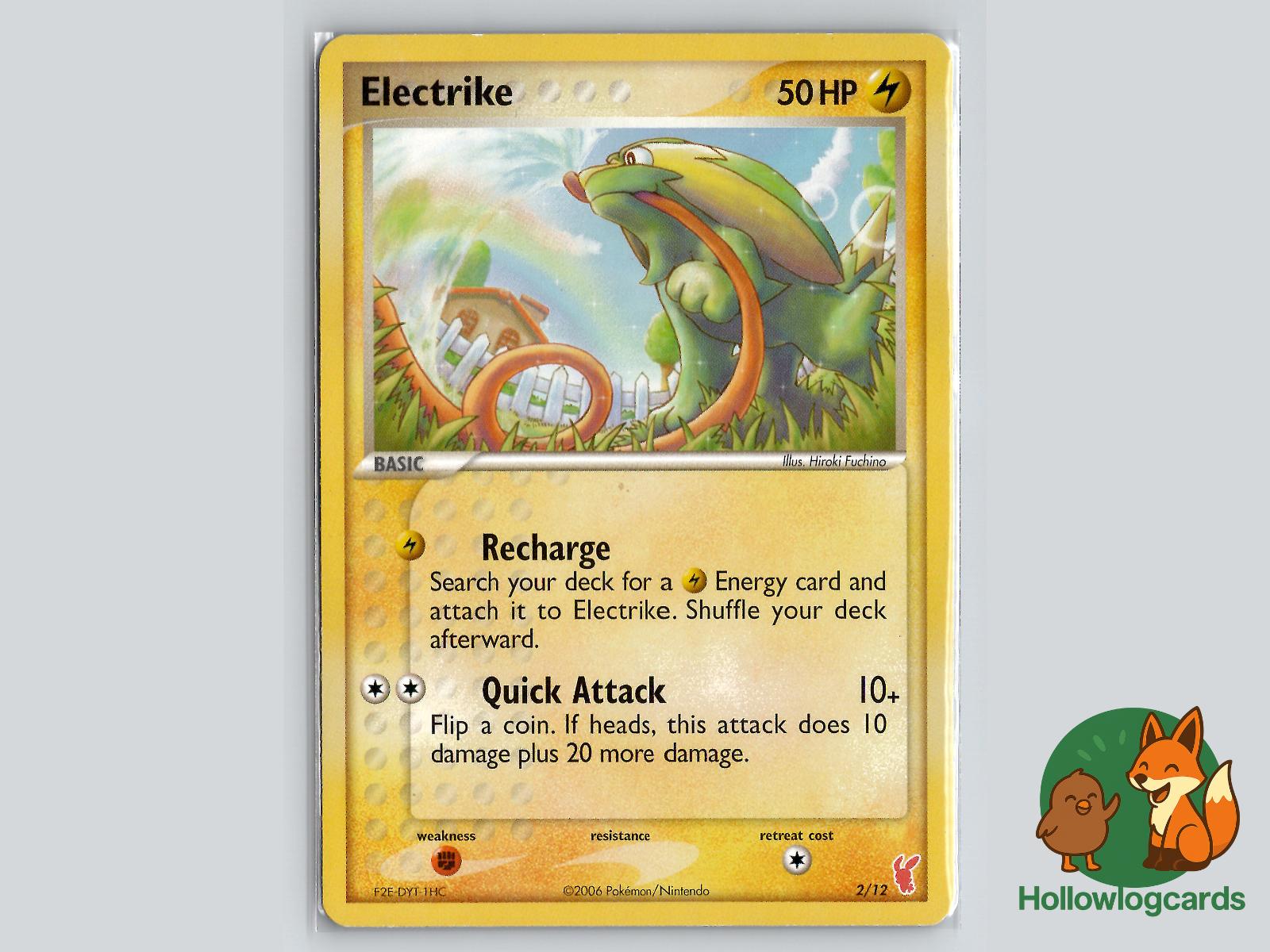 Electrike (2/12) - EX Trainer Kit 2 Plusle Pokémon Card