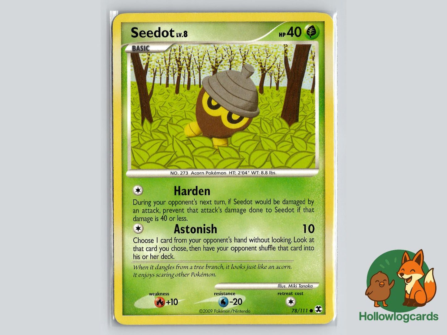 Seedot (78/111) - Rising Rivals Pokémon Card