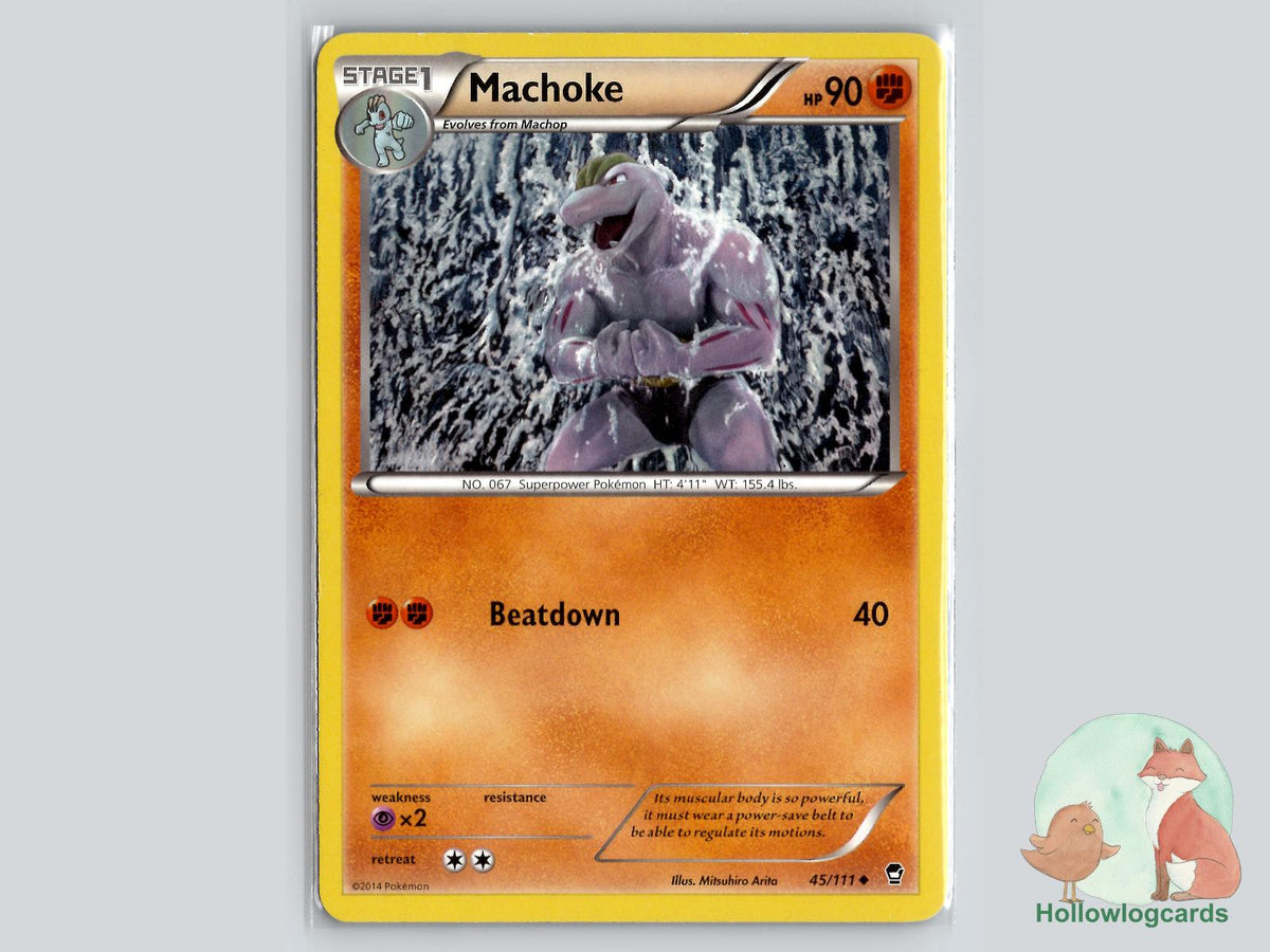 Machoke (45/111) - Furious Fists Pokémon Card