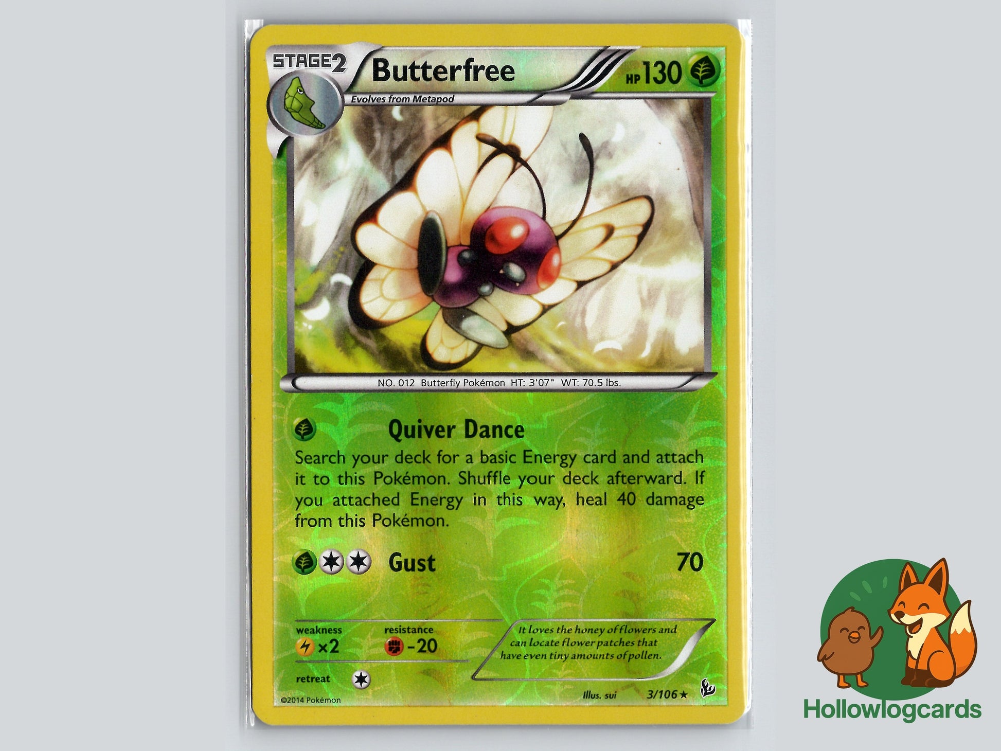 Image of Butterfree Flashfire (FLF) #3
