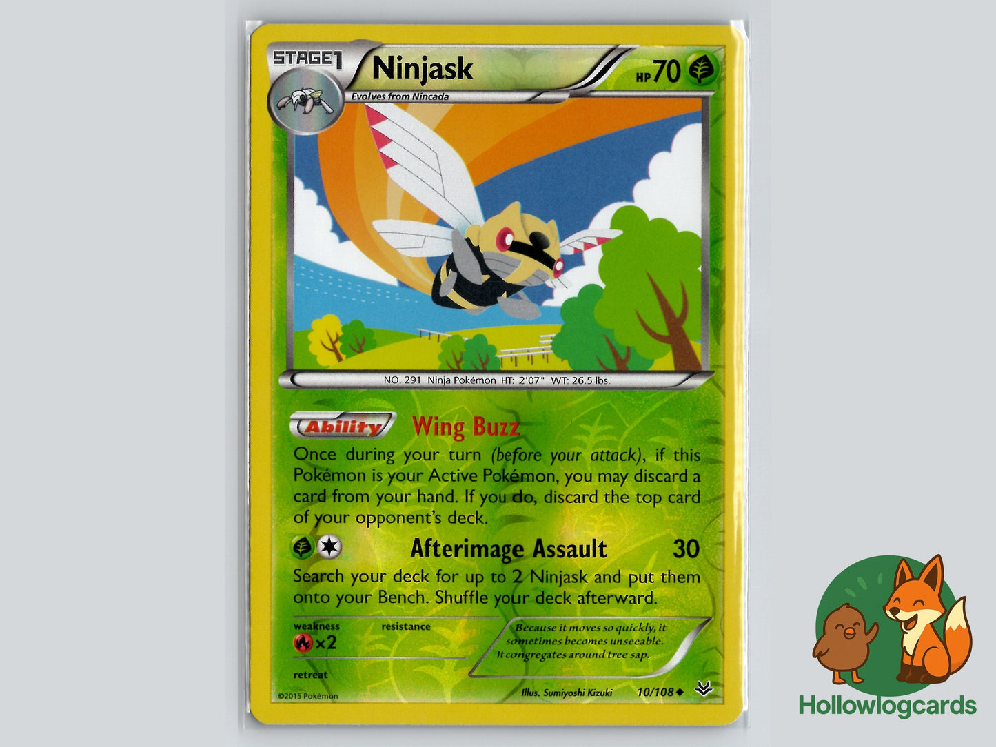 Image of Ninjask Roaring Skies (ROS) #10